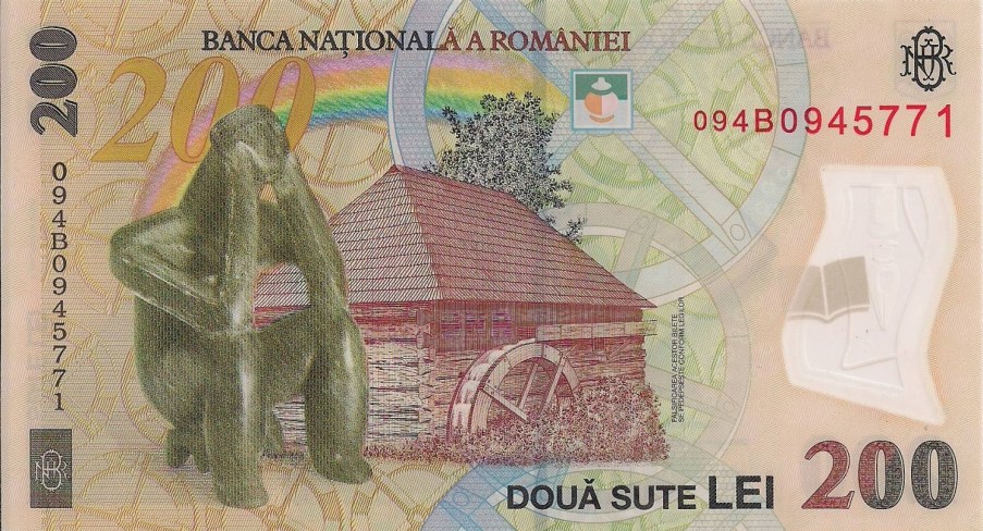 Bancnota de 200 lei