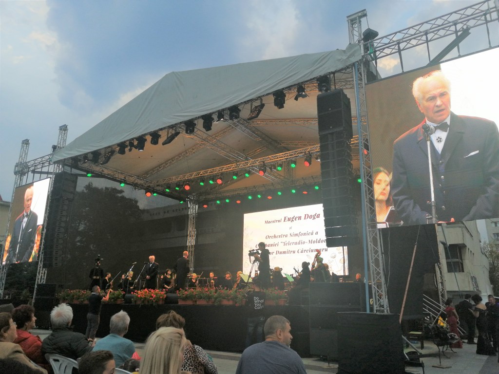 Renumitul compozitor Eugen Doga, la Vaslui